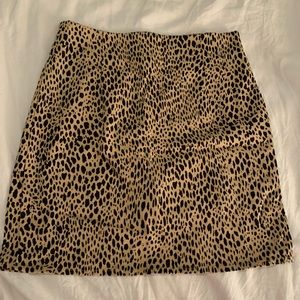 Brandy Melville cheetah skirt